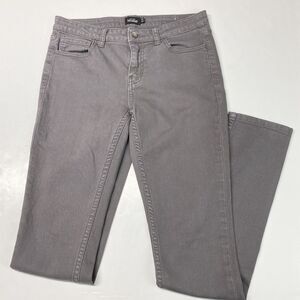 Kate Spade Jeans Saturday Skinny Womens 27 Gray Stretch Denim Jeans *Flaw